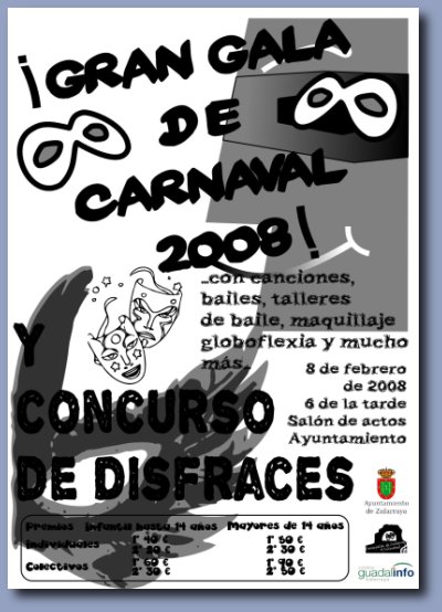 Cartel del Carnaval de 2008 Cartel del Carnaval de 2008